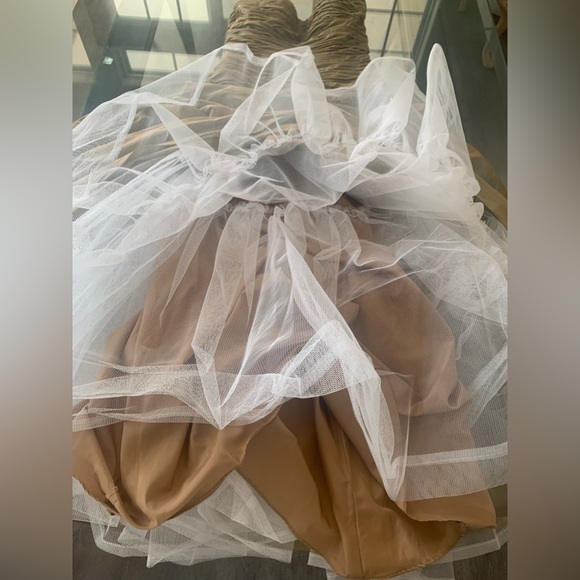 Dalia, Strapless Ball/Evening Gown w/Sash - Picture 4 of 5